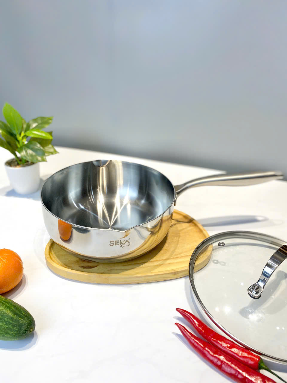 Đồ gia dụng Seka chảo inox