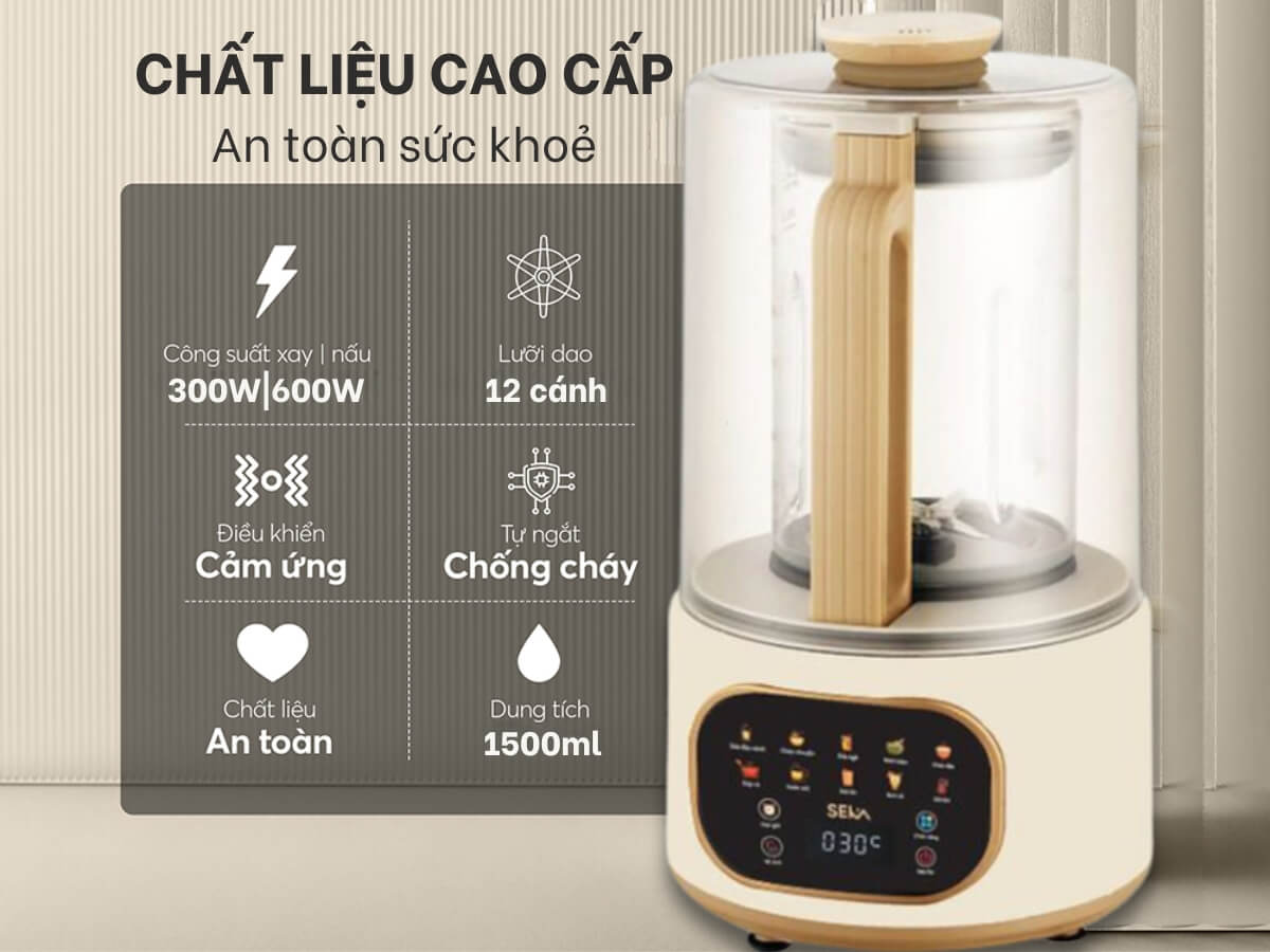 Đồ gia dụng Seka máy xay sữa hạt