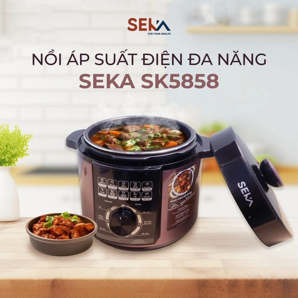 Đồ gia dụng Seka nồi áp suất điện