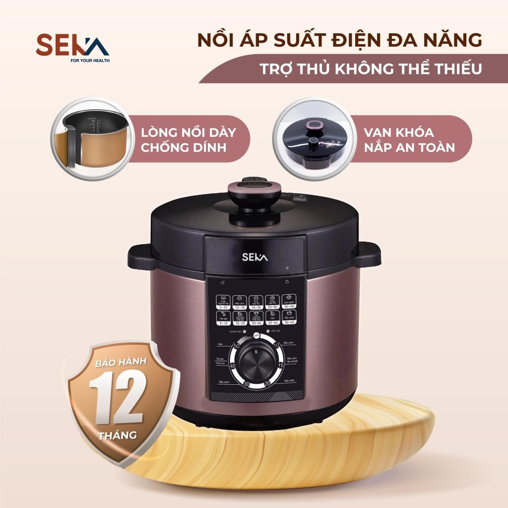 Đồ gia dụng Seka nồi áp suất điện