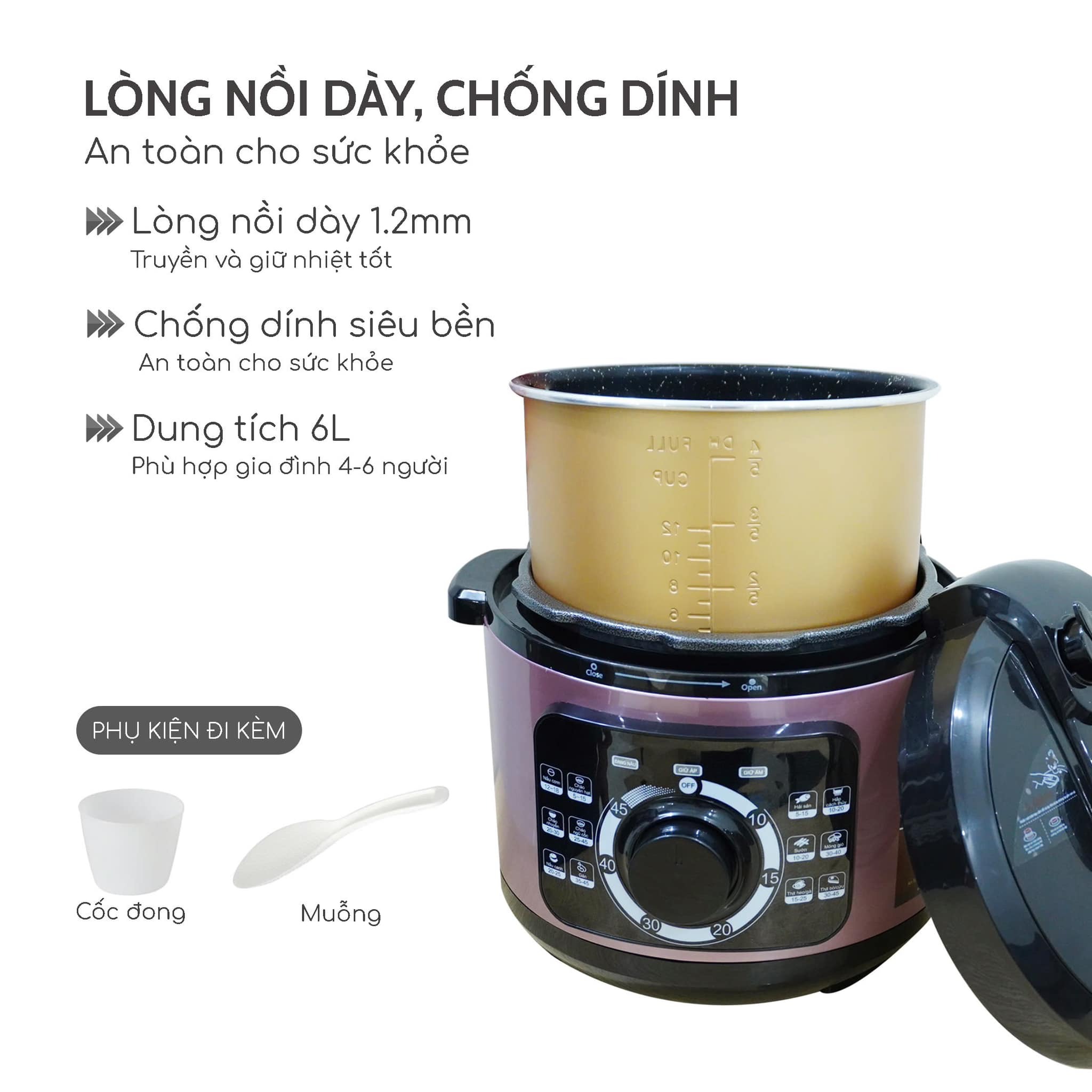 Đồ gia dụng Seka nồi áp suất điện