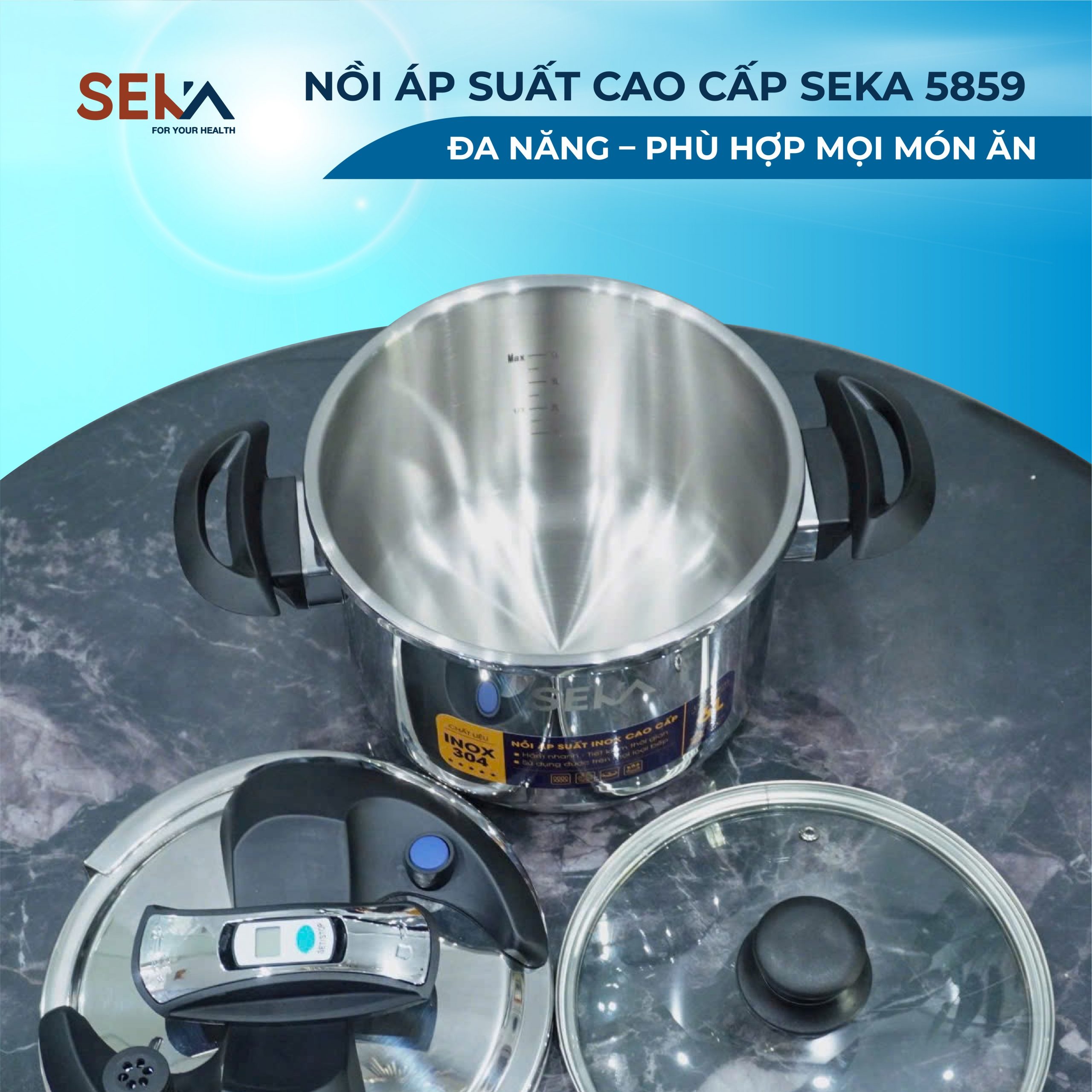 nồi áp suất bếp từ