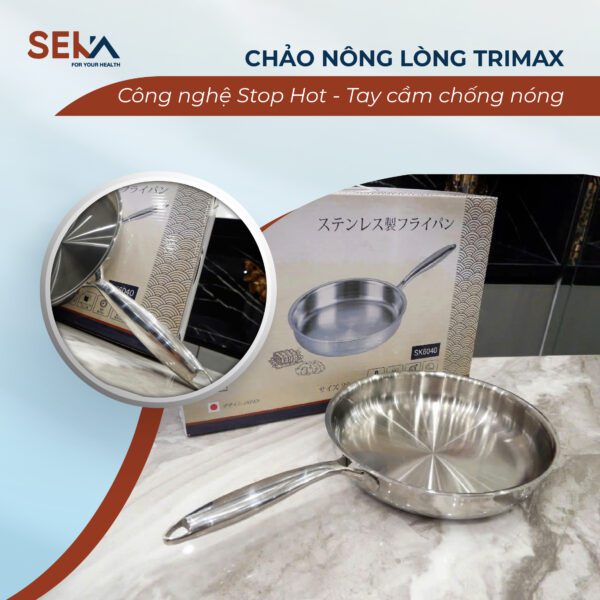 Chảo Nông Lòng Trimax SK6040 - Hình ảnh 3