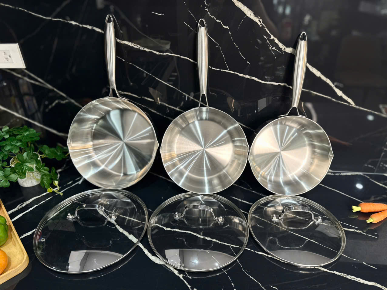 Đồ gia dụng Seka chảo inox