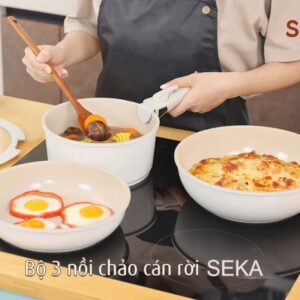 bộ nồi chảo cán rời seka