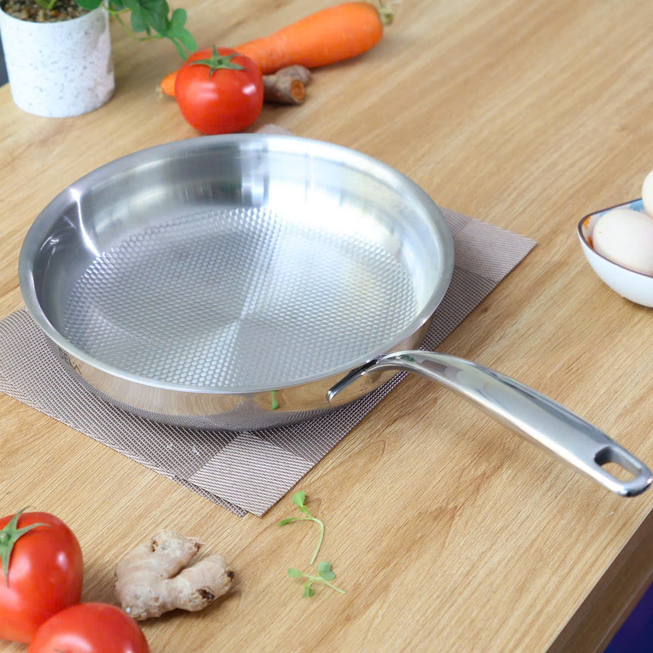 Đồ gia dụng Seka chảo inox