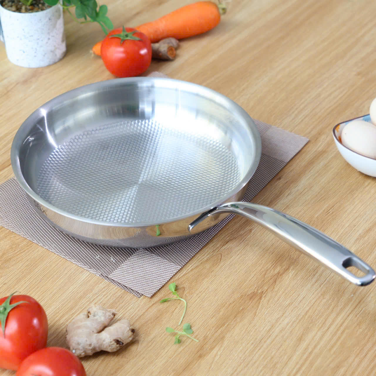 Đồ gia dụng Seka chảo inox