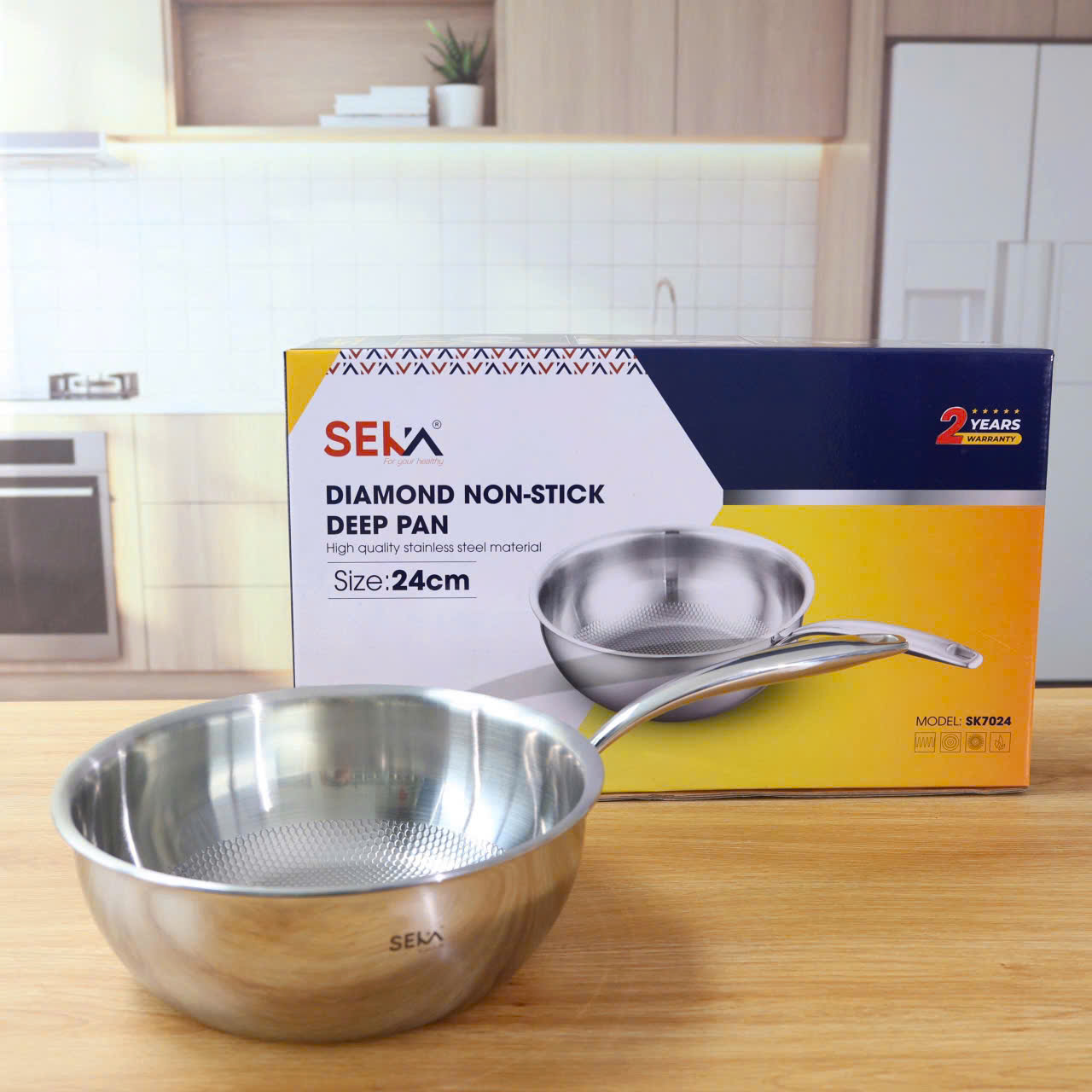 Đồ gia dụng Seka chảo inox