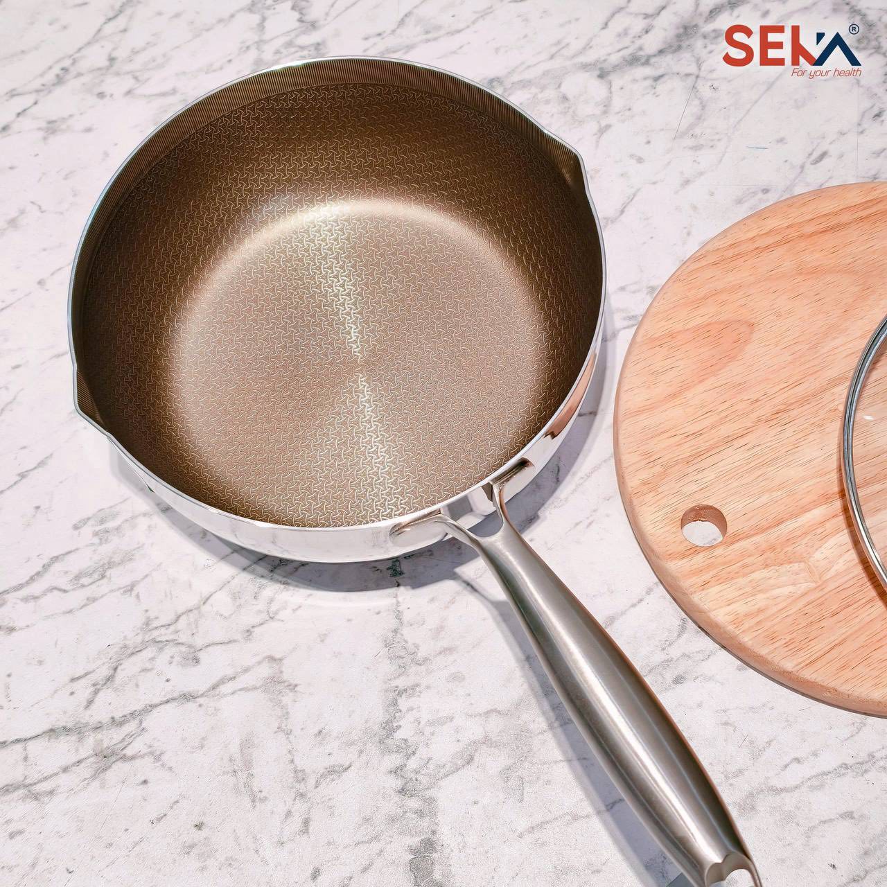 Đồ gia dụng Seka chảo inox