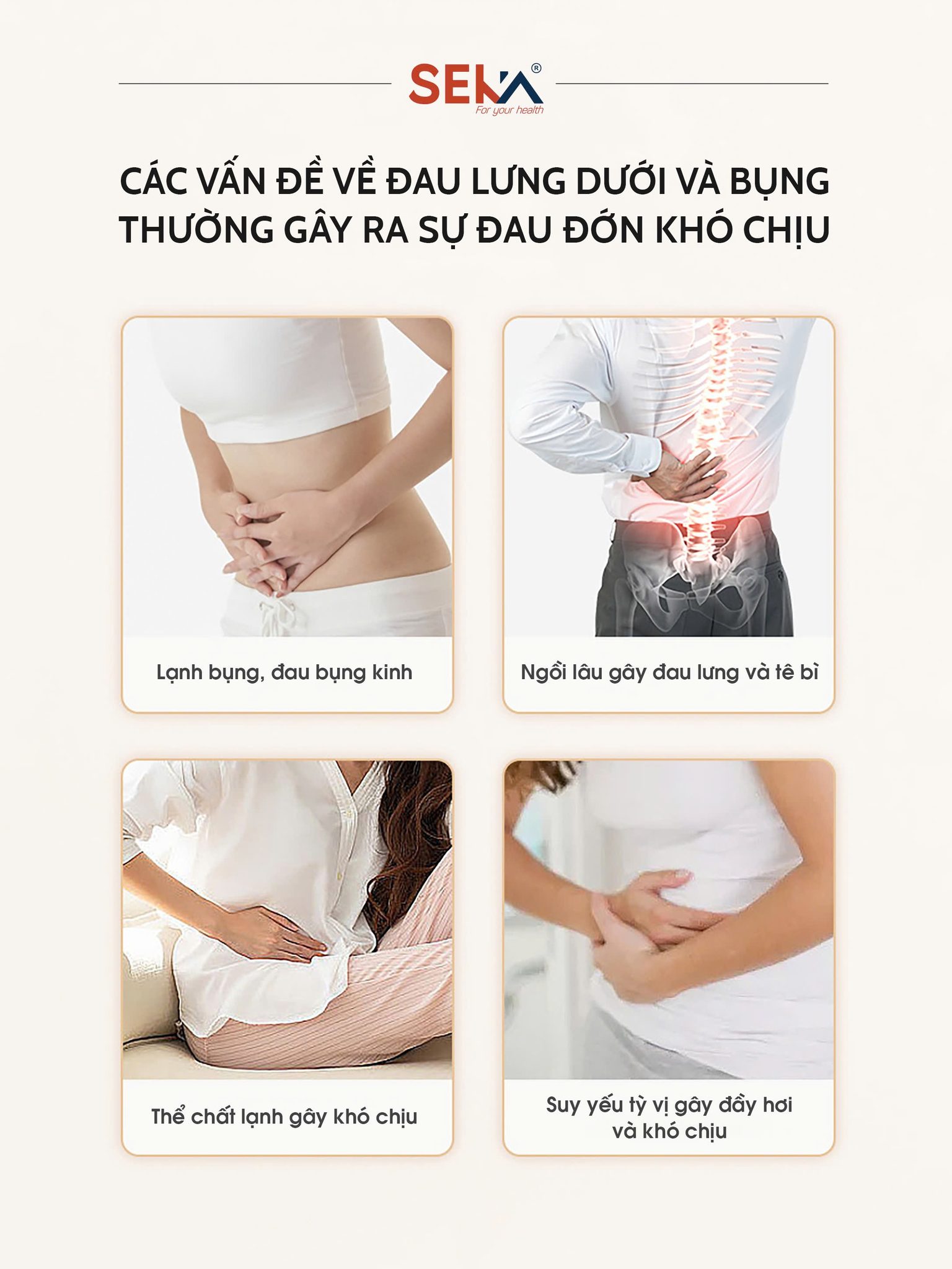 Đồ gia dụng Seka đai chườm bụng