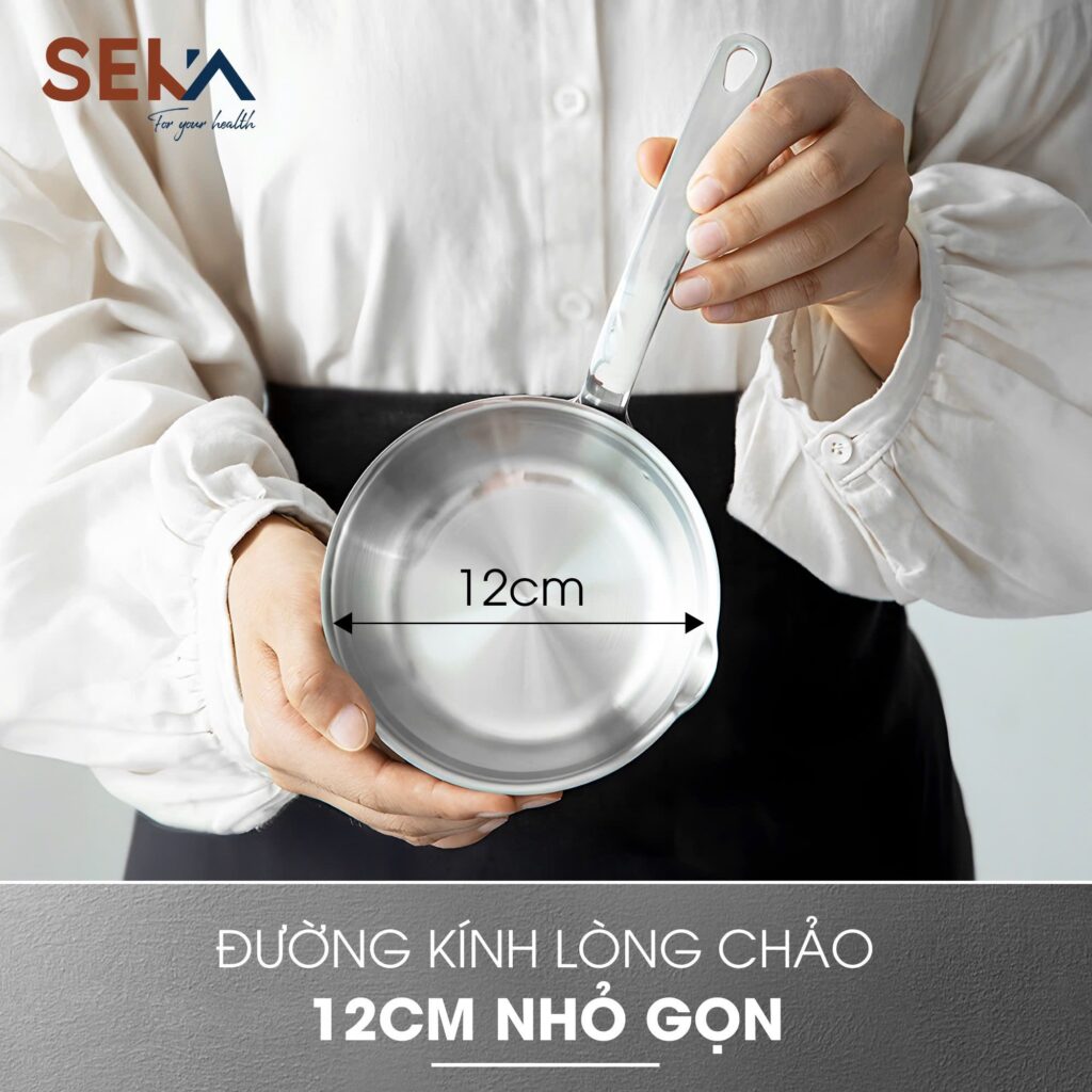 Đồ gia dụng Seka chảo inox SKC5012