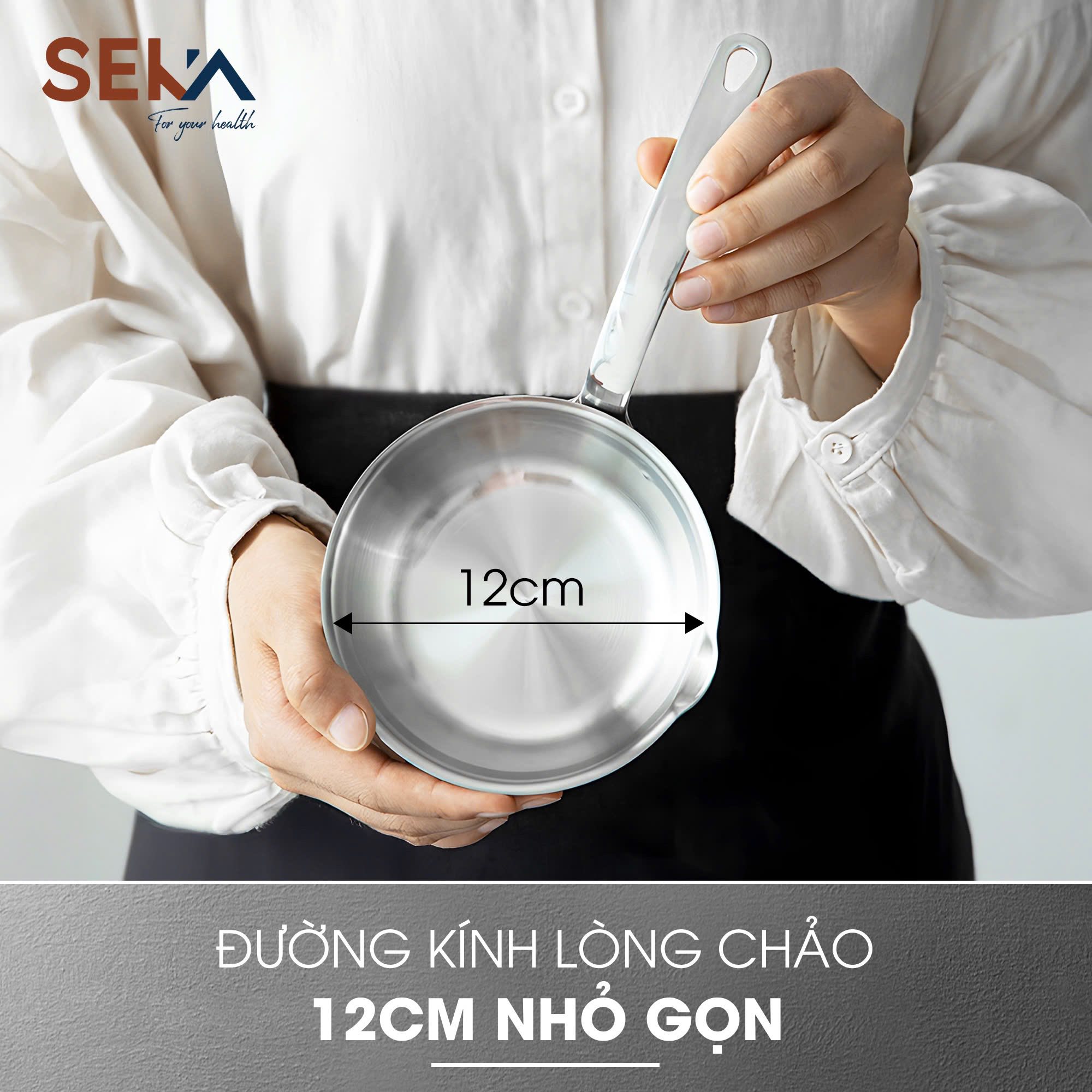 Đồ gia dụng Seka chảo inox