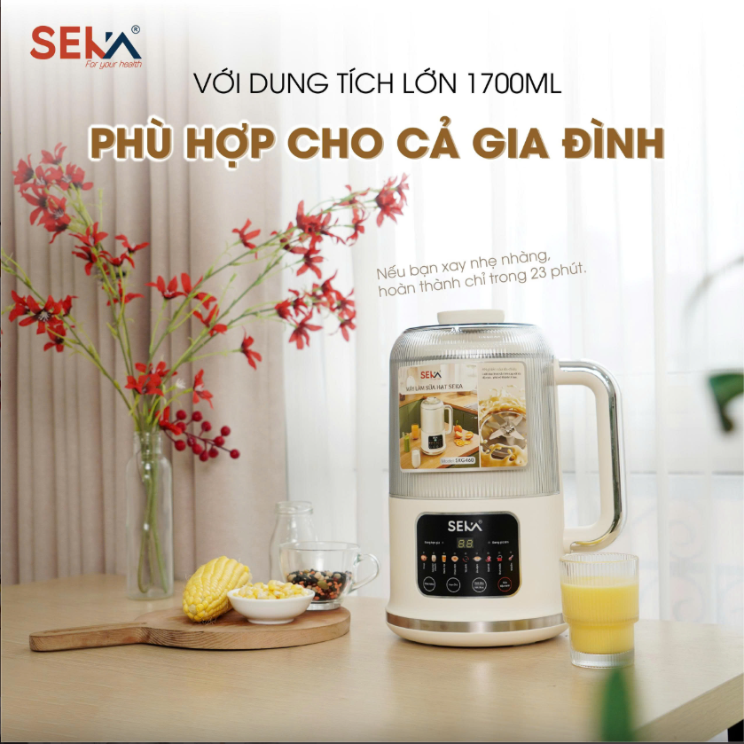 Đồ gia dụng Seka máy nấu sữa hạt